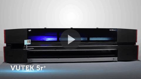 This is a printer image of the VUTEk 5r+