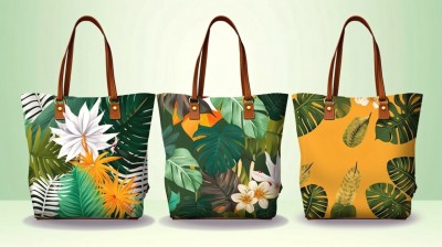 Colorful textile bags