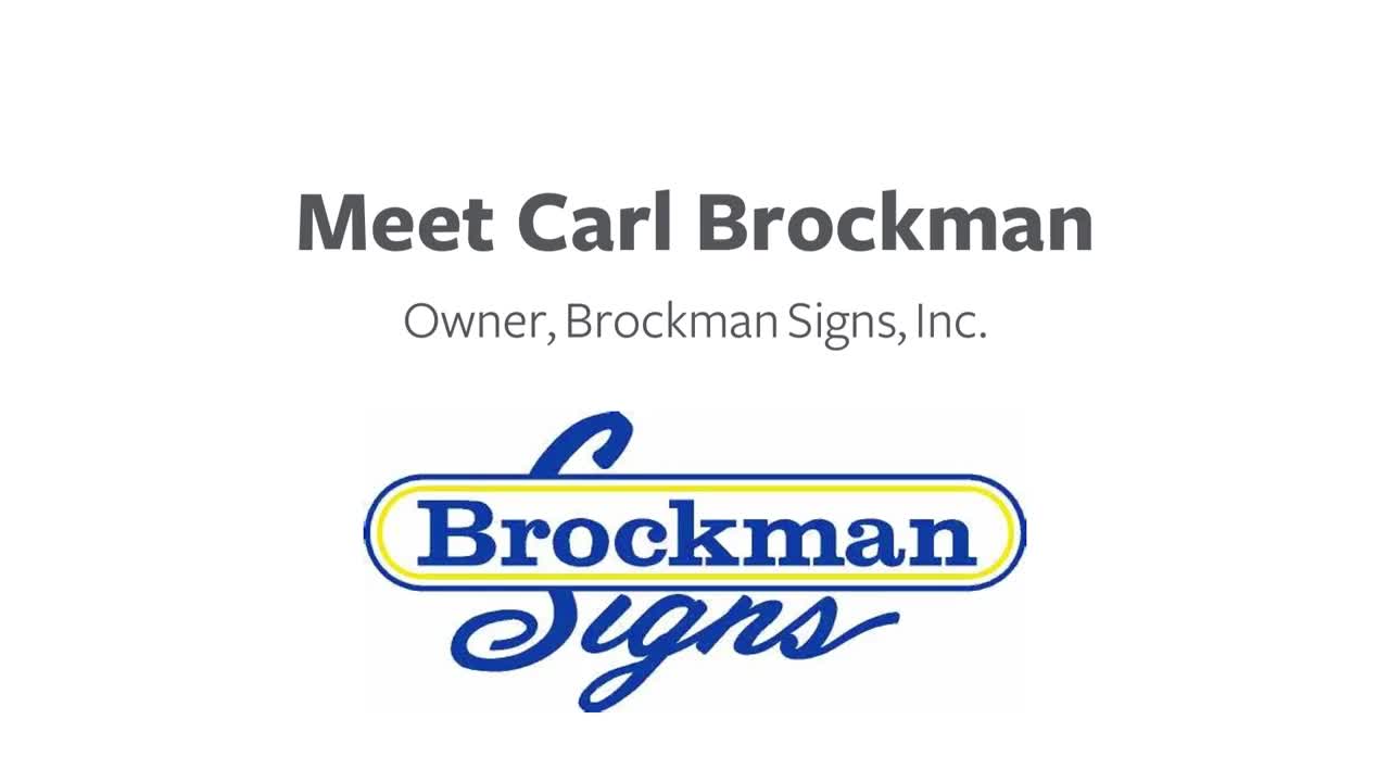 Carl Brockman, Owner of Brockman Signs, on the EFI Pro 16h+