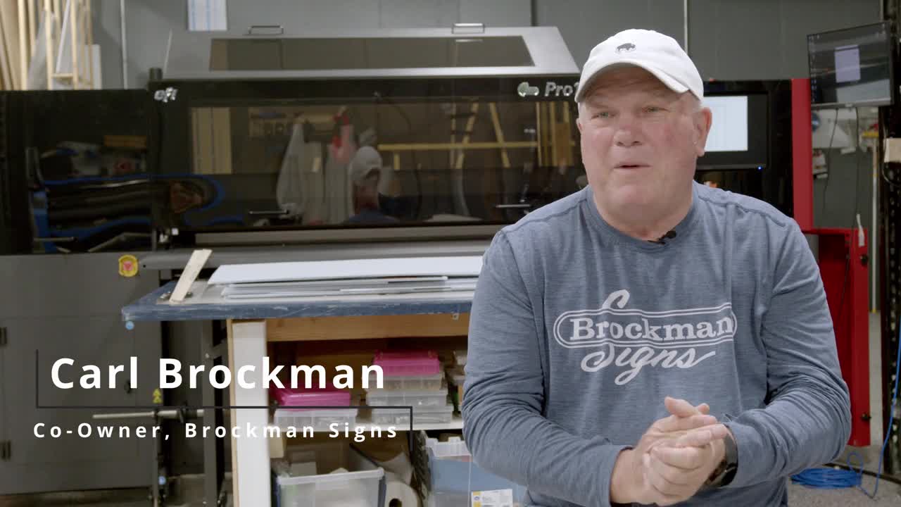 How the EFI Pro 16h+ Transformed Brockman Signs’ Workflow and Capabilities